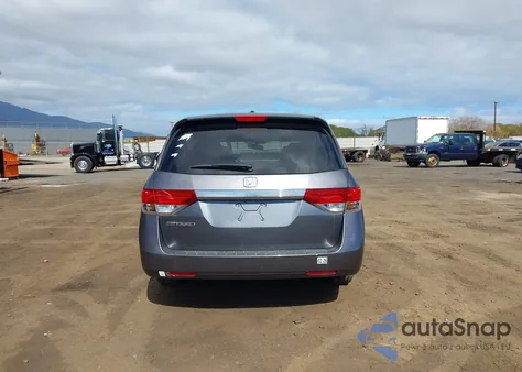 2015 Honda Odyssey Ex-L из США, поврежденный, VIN 5FNRL5H68FB037568